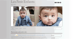 Desktop Screenshot of lespetitenfants.com